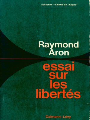 cover image of Essai sur les libertés